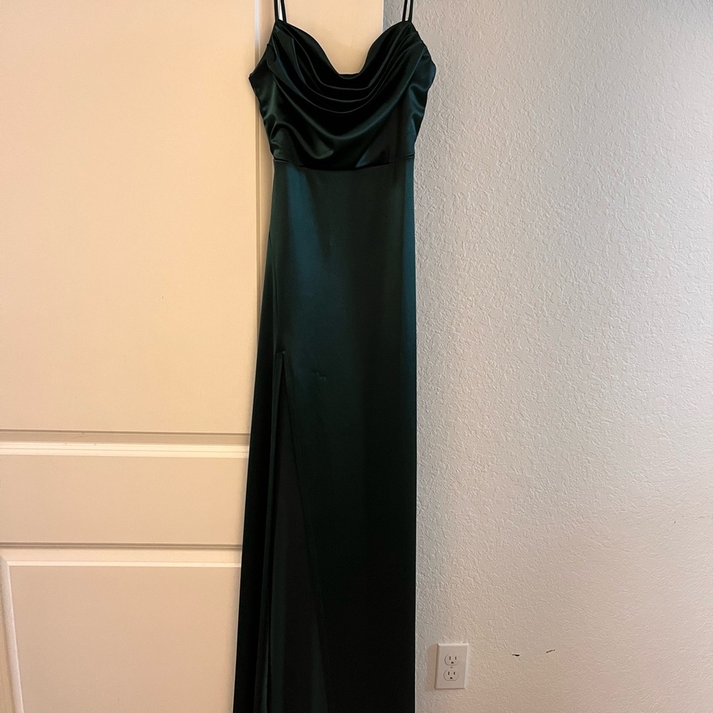 Green formal dress by Windsor-Medium-